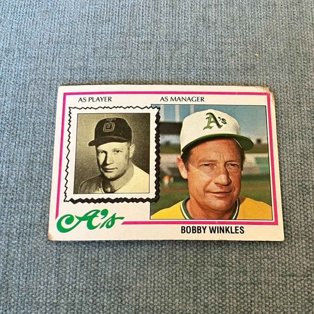 1978 Topps Oakland A's Baseball Card Trading Card
